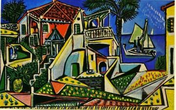 Picasso mediterrane Landschaft Ölgemälde